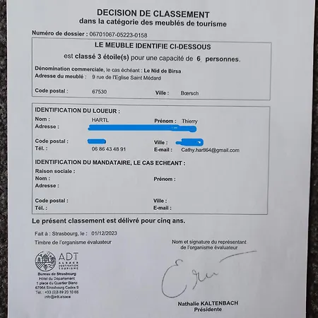 Le Nid De Birsa, 3 Etoiles, De Tres Bon Confort بيت للعطل *